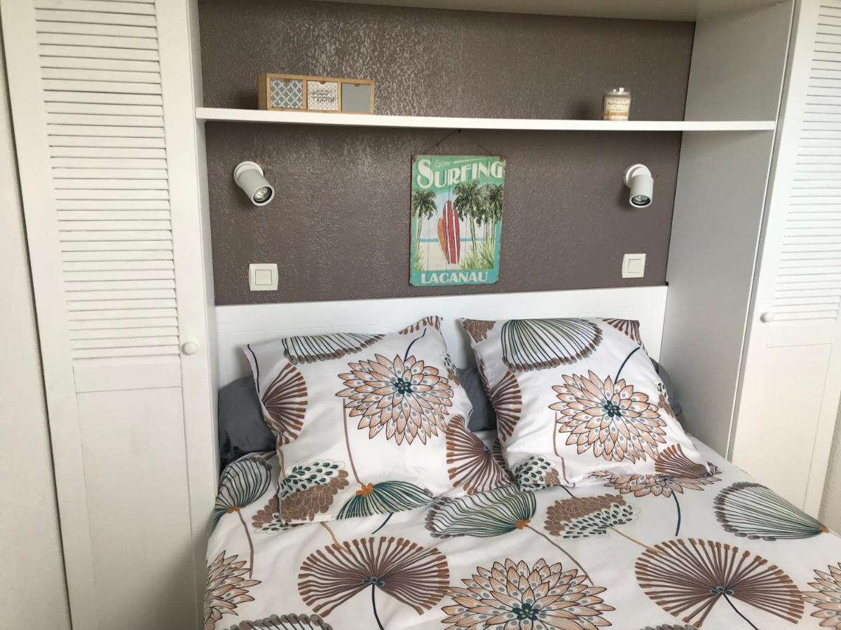 Cosy T2 Front De Mer Piscine Parking Terrasse 라카노오세앙 외부 사진